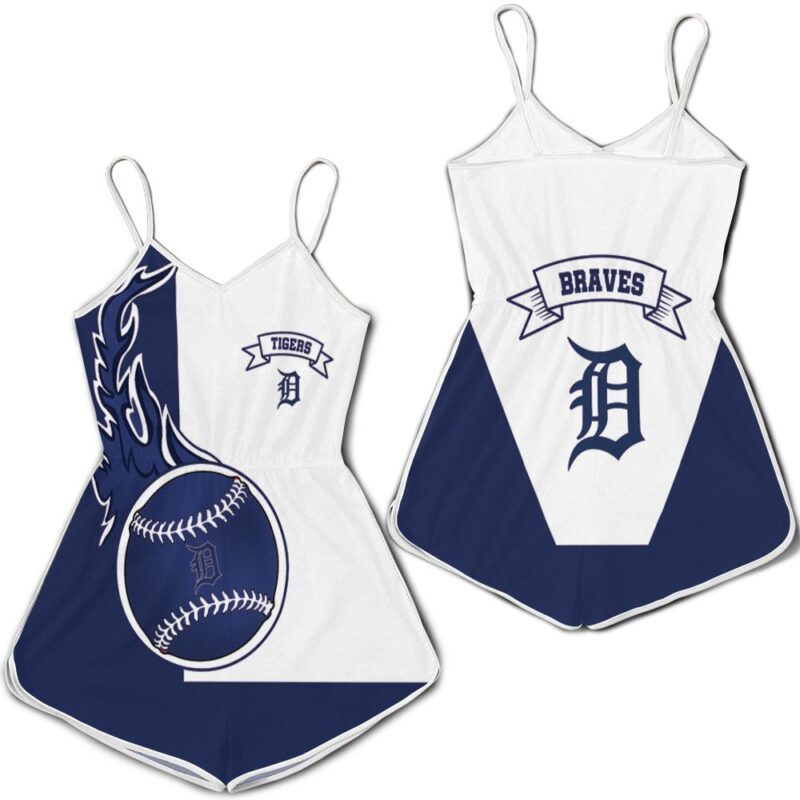 Detroit Tigers 3d Romper RJ03994