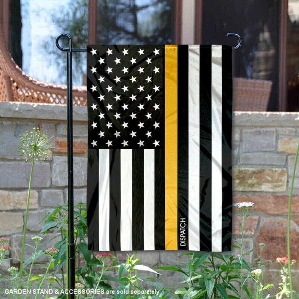 Dispatch Gold Thin Line Garden Flag GF01036 – Let the colors inspire you!