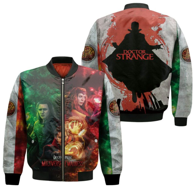 Doctor Strange In The Multiverse Of Madness 2022 Gift For Doctor Strange Fans Bomber Jacket BJ03374