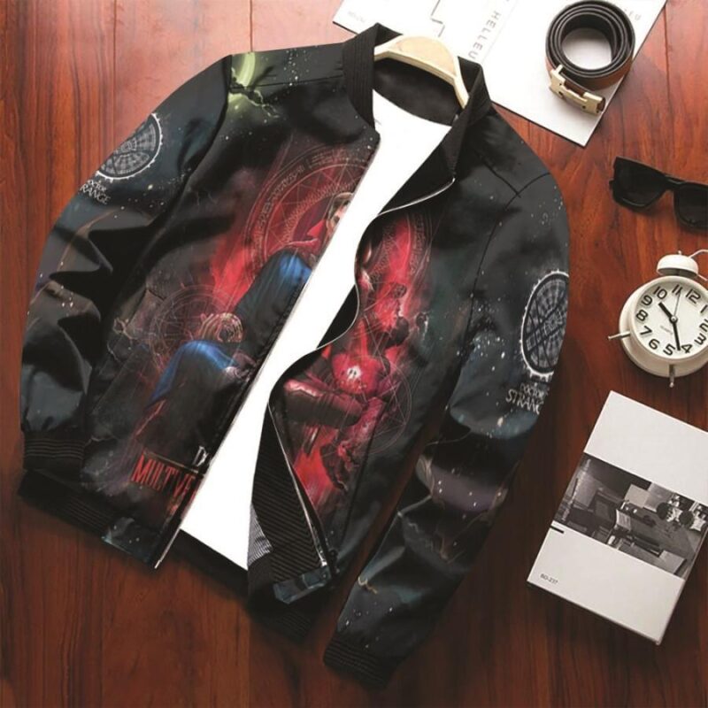 Doctor Strange In The Multiverse Of Madness Strange and Wanda Bomber Jacket Gift For Doctor Strange Fans BJ03573