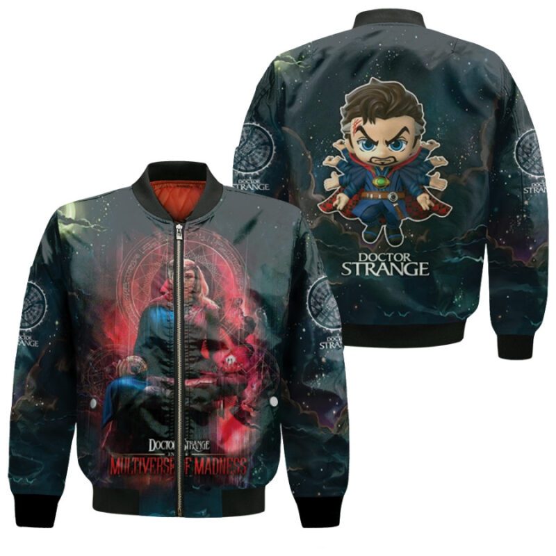 Doctor Strange In The Multiverse Of Madness Strange and Wanda Gift For Doctor Strange Fans Bomber Jacket BJ03560