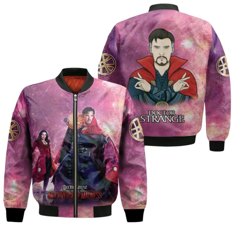 Doctor Strange Stephen Strange In The Multiverse Of Madness 2022 Gift For Doctor Strange Fans Bomber Jacket BJ03443