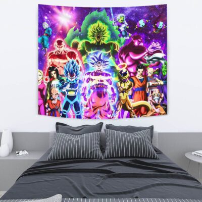 Dragon Ball Anime Tapestry - DB Full Characters Powerful Burst Limit Tapestry Wall Hanging 2 Dragon Ball Anime Tapestry DB Full Characters Powerful Burst Limit Tapestry Wall Hanging 2