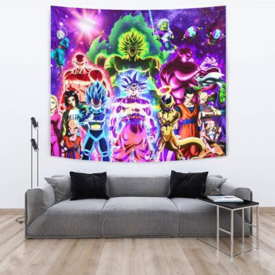 Dragon Ball Anime Tapestry - DB Full Characters Powerful Burst Limit Tapestry Wall Hanging 3 Dragon Ball Anime Tapestry DB Full Characters Powerful Burst Limit Tapestry Wall Hanging 3