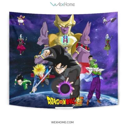 Dragon Ball Super Tapestry For Anime Fan Gift Idea