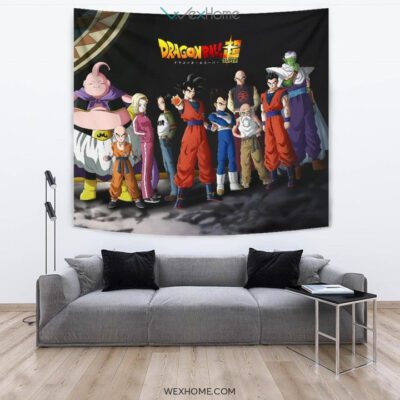 Dragon Ball Super Team Tapestry Anime Fan Gift Idea 3 Dragon Ball Super Team Tapestry Anime Fan Gift Idea 3