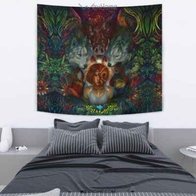 Fearless mononoke Wall Anime Tapestry 3 Fearless mononoke Wall Anime Tapestry 3