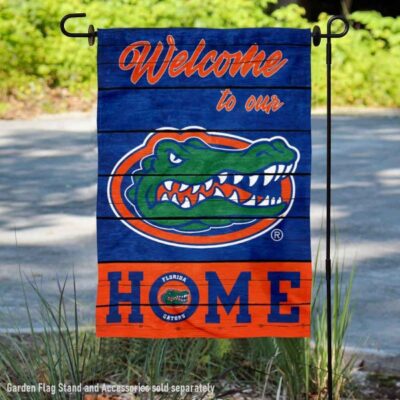 Florida Gators Welcome To Our Home Garden Flag GF00584