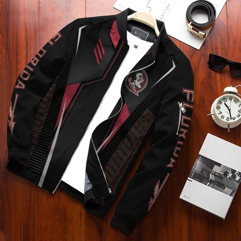 Florida State Seminoles Bomber Jacket 690 Sport Hot Trending Hot Choice Design Beautiful BJ02202