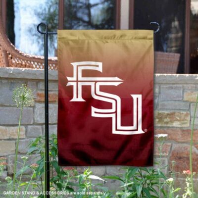 Florida State Seminoles Gradient Ombre Logo Garden Flag GF00122
