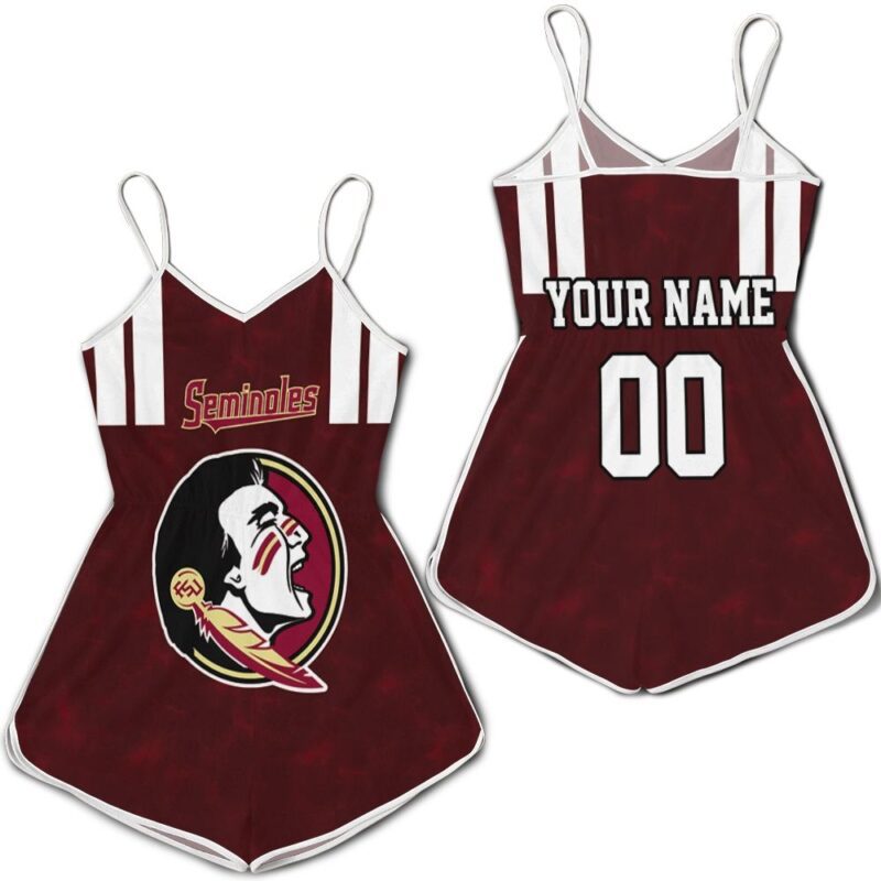 Florida State Seminoles Ncaa For Seminoles Lover 3d Personalized Romper RJ02385