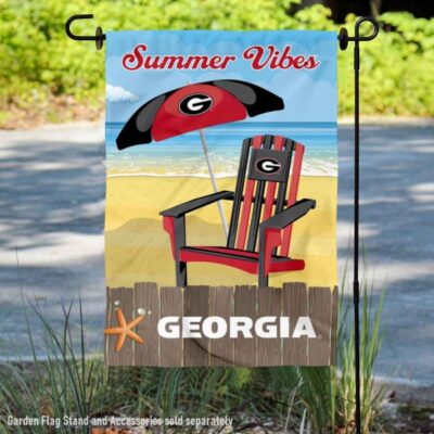 Georgia Bulldogs Summer Vibes Decorative Garden Flag GF00521