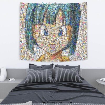 Graphic Art Bulma Tapestry For Dragon Ball Fan Gift Idea 2 Graphic Art Bulma Tapestry For Dragon Ball Fan Gift Idea 2
