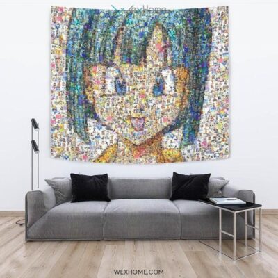 Graphic Art Bulma Tapestry For Dragon Ball Fan Gift Idea 3 Graphic Art Bulma Tapestry For Dragon Ball Fan Gift Idea 3