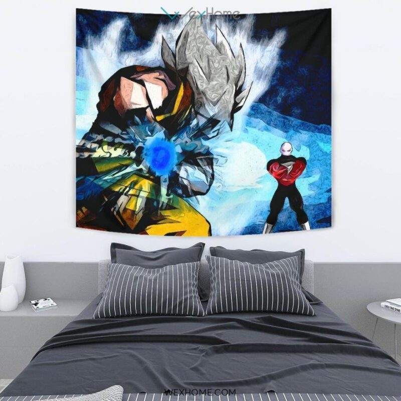 Graphic Art Goku Vs Jiren Tapestry For Dragon Ball Fan Gift 2