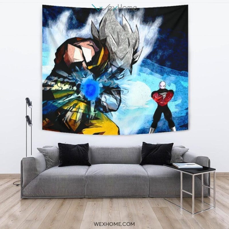 Graphic Art Goku Vs Jiren Tapestry For Dragon Ball Fan Gift 3