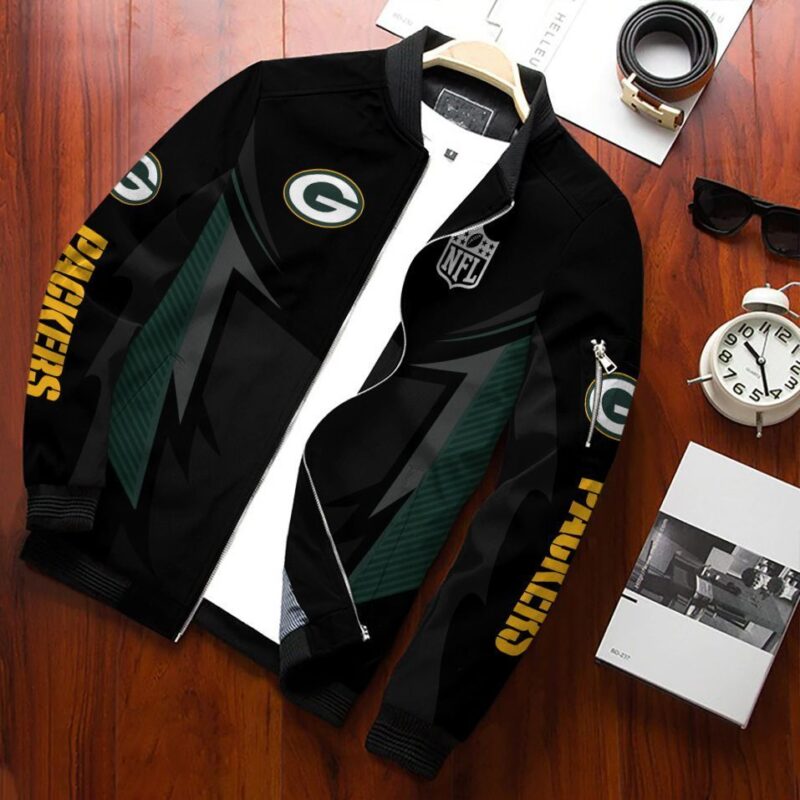 Green Bay Packers Bomber Jacket 442 Sport Hot Trending Hot Choice Design Beautiful BJ01690