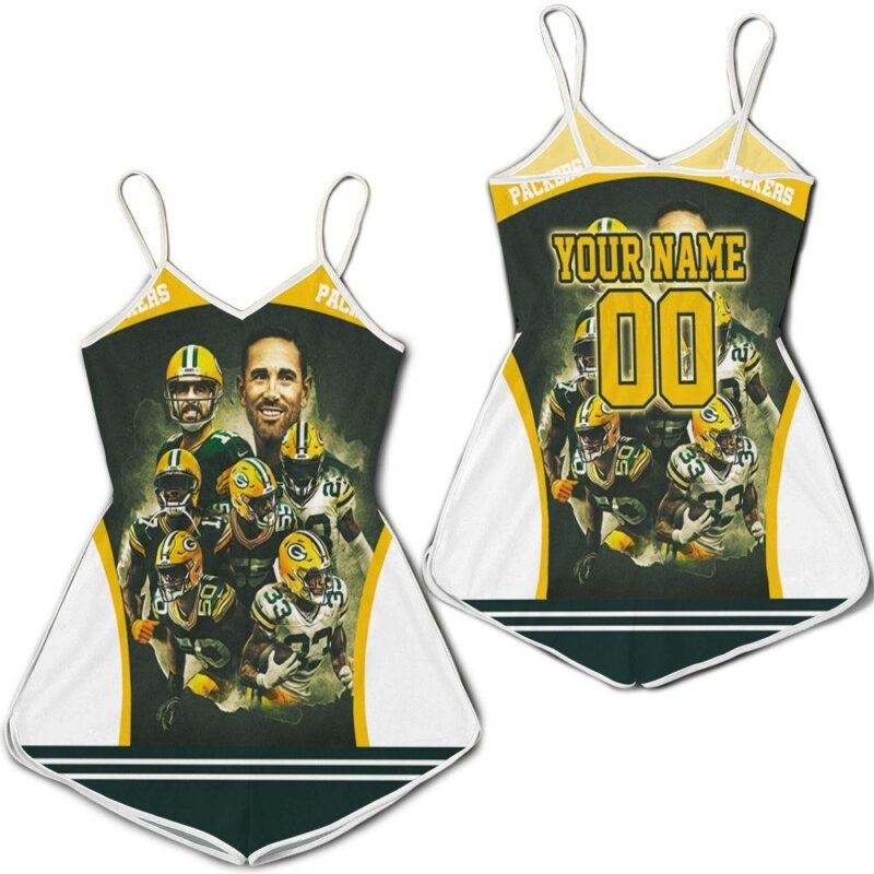 Green Bay Packers Nfc Noth Champions Legend Players Personalized Romper RJ02127