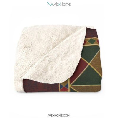 Harry Potter Fleece Blanket Gryffindor House Sherpa Fleece Blanket Unique Design 3