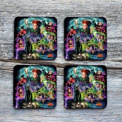 Hocus Pocus Drinkware Coaster (Set of 4)