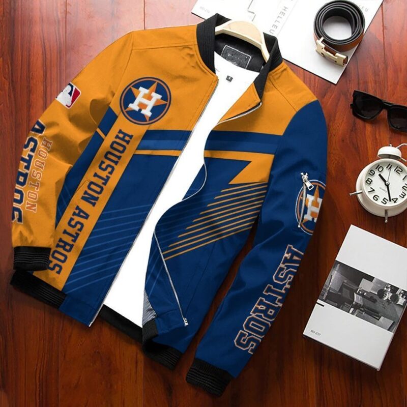 Houston Astros Bomber Jacket 488 Hkt0906 Sport Hot Trending Hot Choice Design Beautiful BJ02041