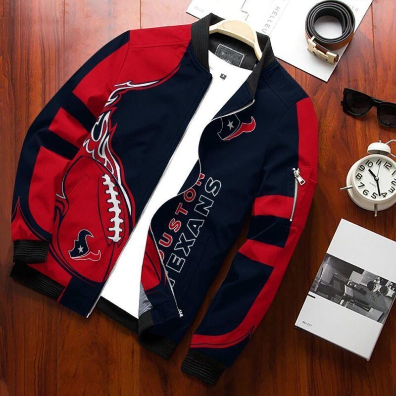 Houston Texans Bomber Jacket 027 Sport Hot Trending Hot Choice Design Beautiful BJ02085