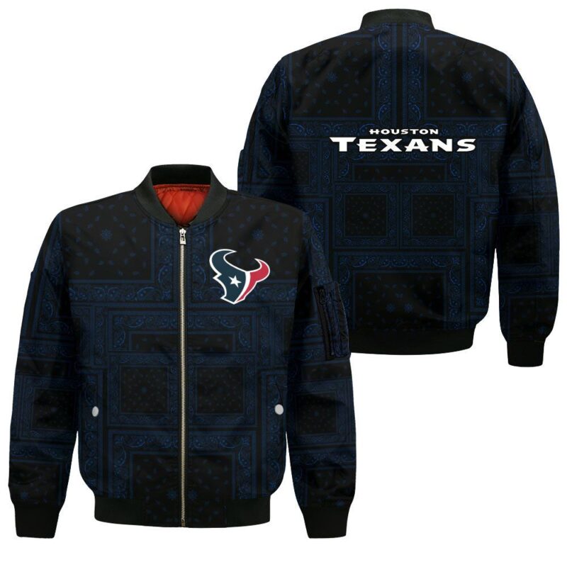 Houston Texans Bomber Jacket 08 Sport Hot Trending Hot Choice Design Beautiful BJ01959