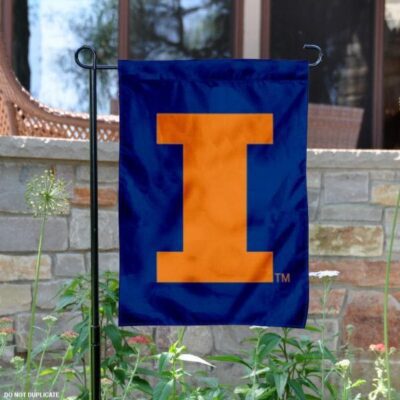 Illinois Fighting Illini Logo Garden Flag GF00265