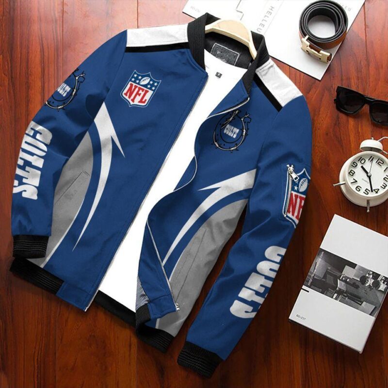 Indianapolis Colts Bomber Jacket 167 Sport Hot Trending Hot Choice Design Beautiful BJ02431