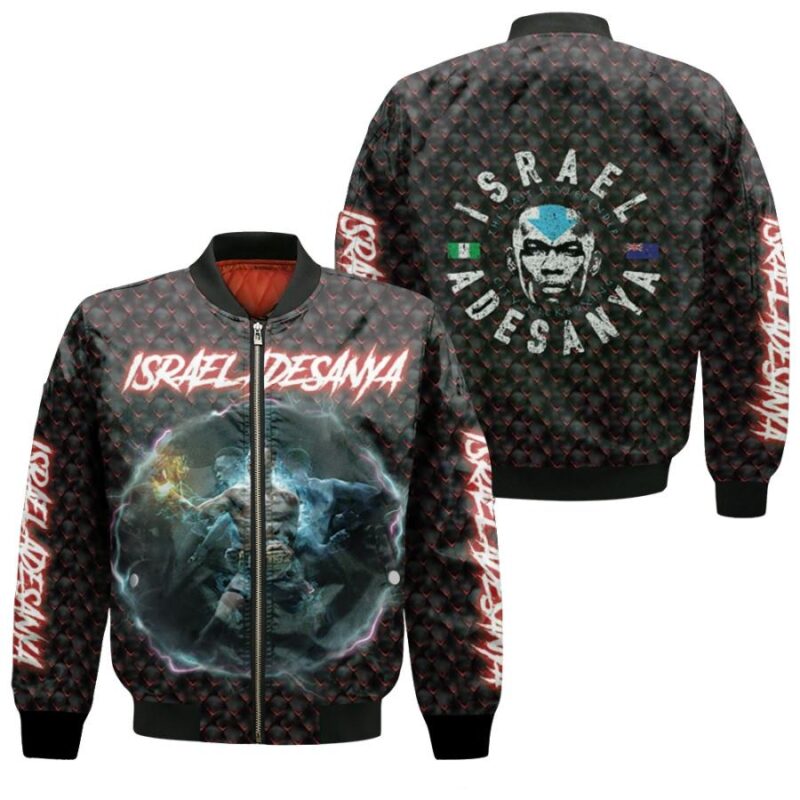 Israel Adesanya The Last Stylebender UFC Ultimate Fighters gift for Israel Adesanya Fans Bomber Jacket BJ03357