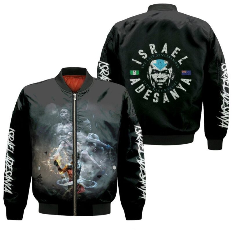 Israel Adesanya The Last Stylebender UFC Unrivalled Warrior gift for Israel Adesanya Fans Bomber Jacket BJ03531