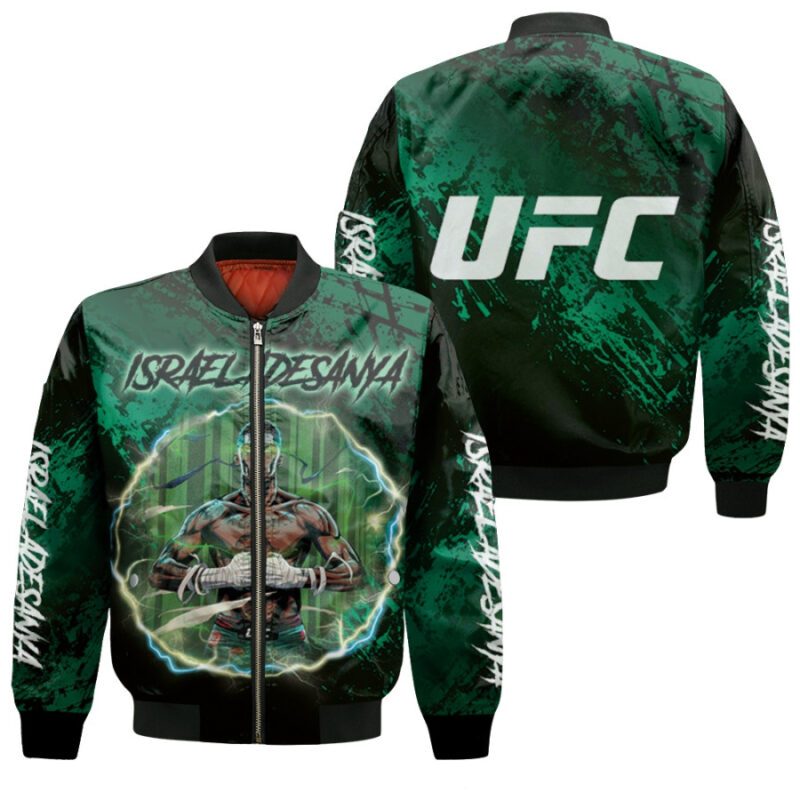 Israel Adesanya UFC Ultimate Fighters The Last Stylebender gift for Israel Adesanya Fans Bomber Jacket BJ03375