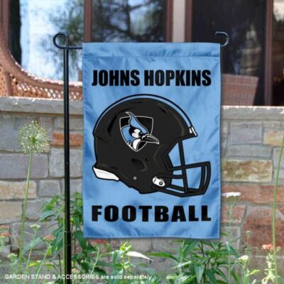 JHU Blue Jays Helmet Yard Garden Flag GF01684