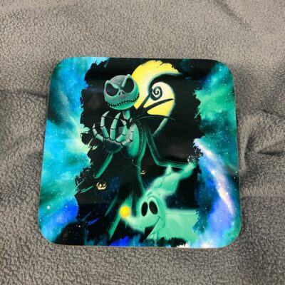 Jack Skellington Halloween Drinkware Coaster Set of 4 2