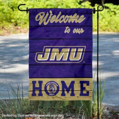 James Madison Dukes Welcome To Our Home Garden Flag GF00629