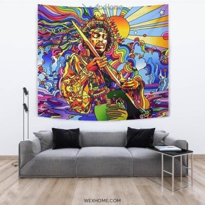 Jimi Hendrix Tapestry Hippie Style Gift Idea For Fan 3