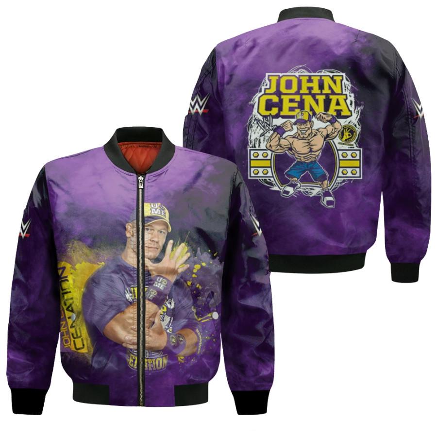 John Cena Never Give Up Cenation King Of Professional Wrestler Purple ...