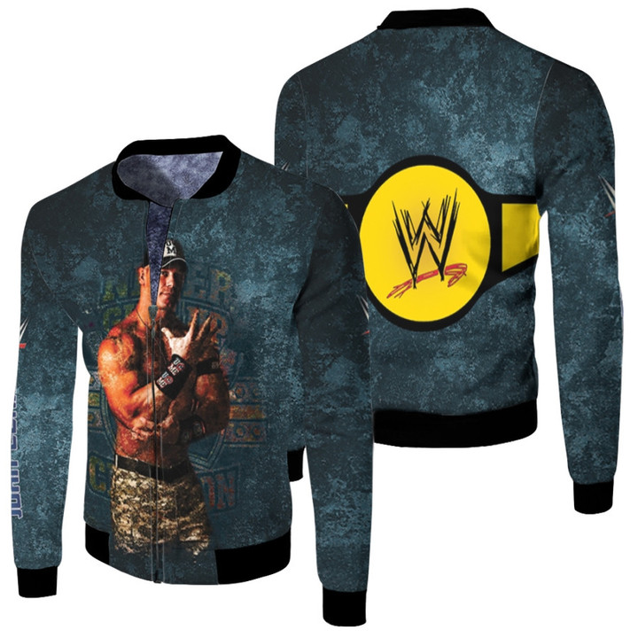 John Cena WWE World Champion Professional Wrestler Navy Designed Gift ...