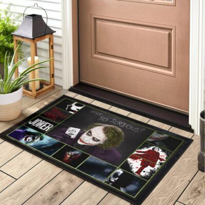 Joker Quote Door Mat Movie Car Accessories Custom For Fans Welcome Mat 2 1