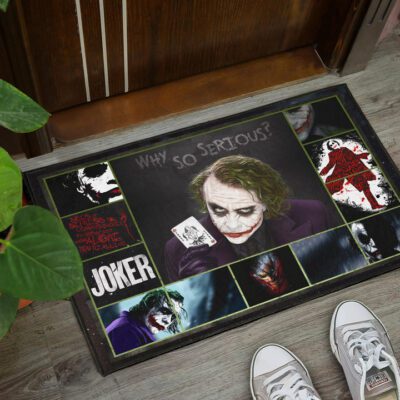 Joker Quote Door Mat Movie Car Accessories Custom For Fans Welcome Mat 3 1
