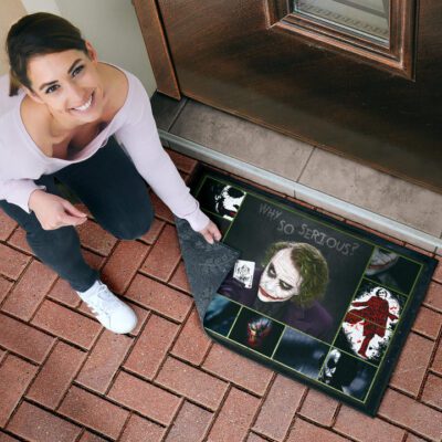Joker Quote Door Mat Movie Car Accessories Custom For Fans Welcome Mat 4 1