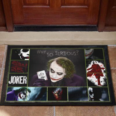 Joker Quote Door Mat Movie Car Accessories Custom For Fans Welcome Mat
