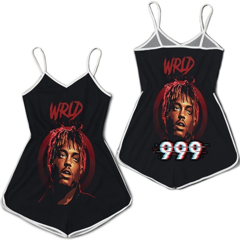 Juice Wrld 999 thank you for the memories pop Romper RJ03599