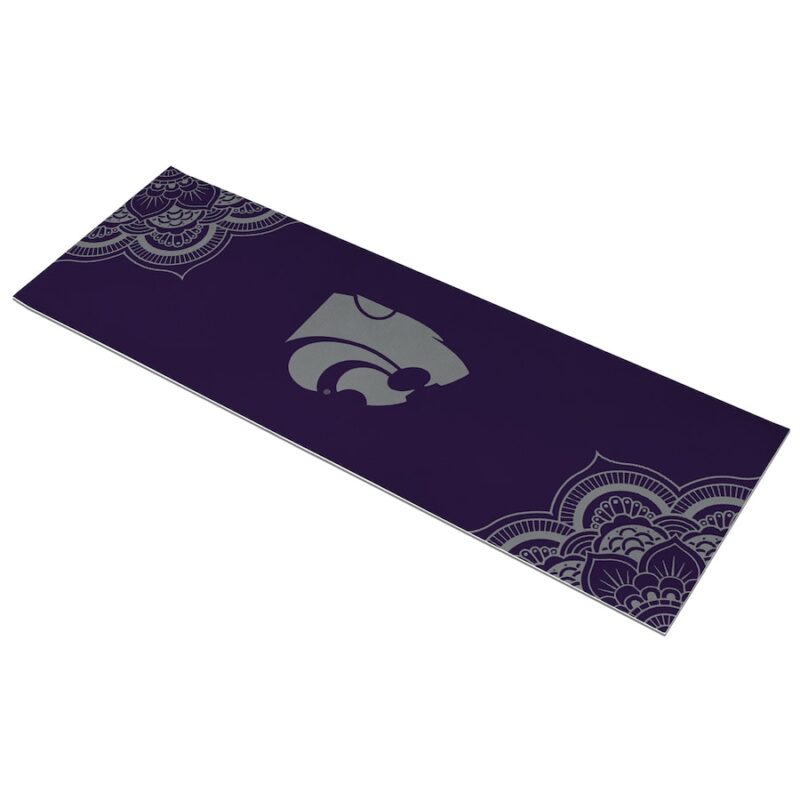 Kansas State Wildcats Color Design Yoga Mat