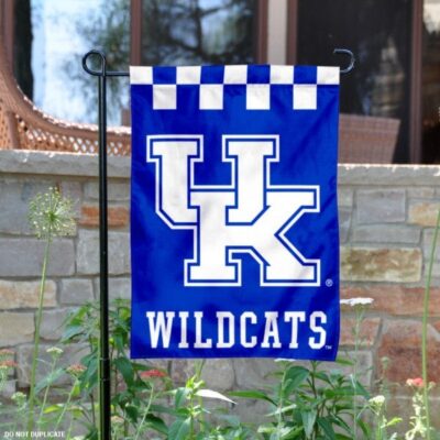 Kentucky Wildcats Checkered Logo Garden Flag GF00417