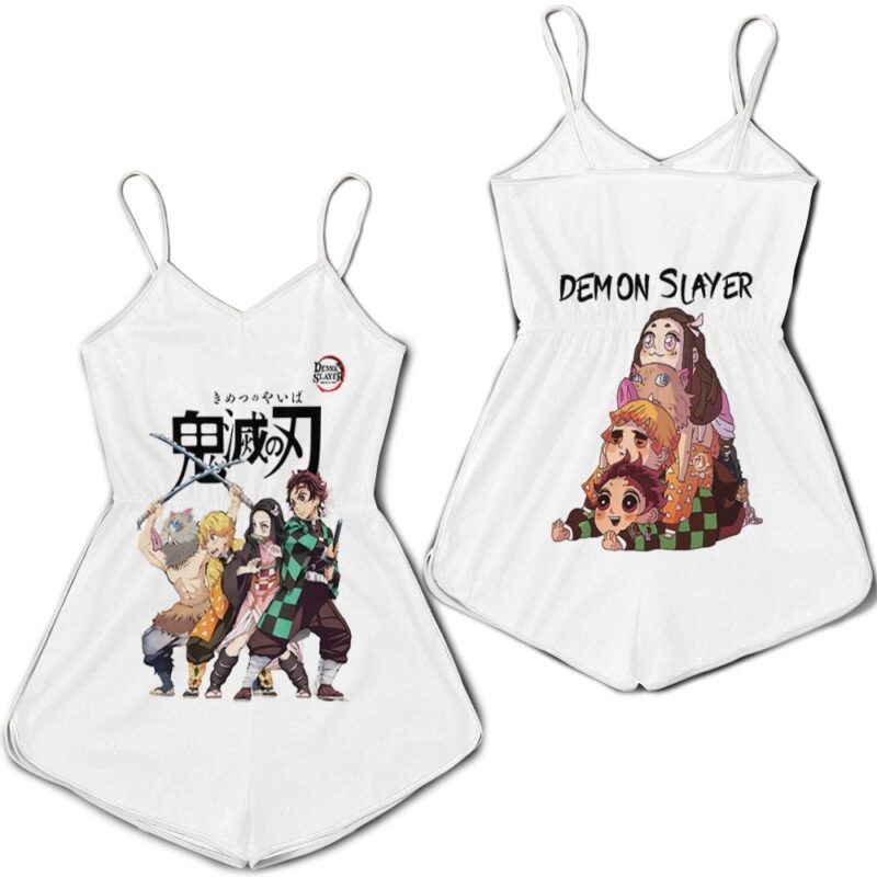 Kimetsu No Yaiba Main Characters Romper RJ01675