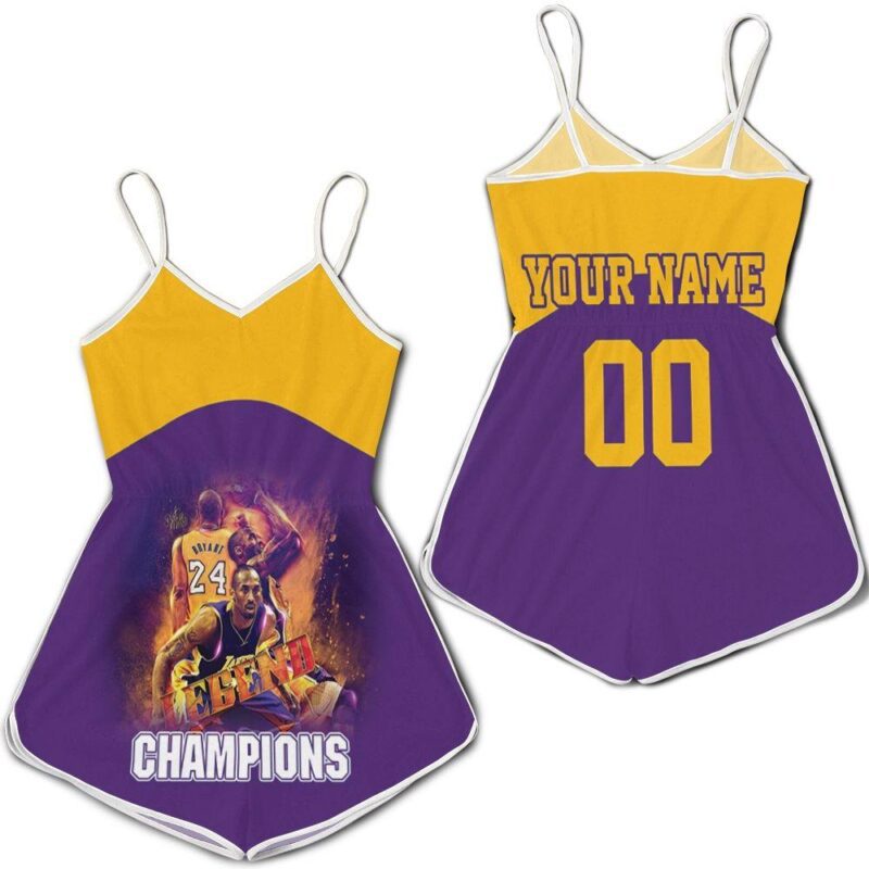 Kobe Bryant Michael Jordan Lebron James Legends 3D For Fans Personalized Romper RJ02739