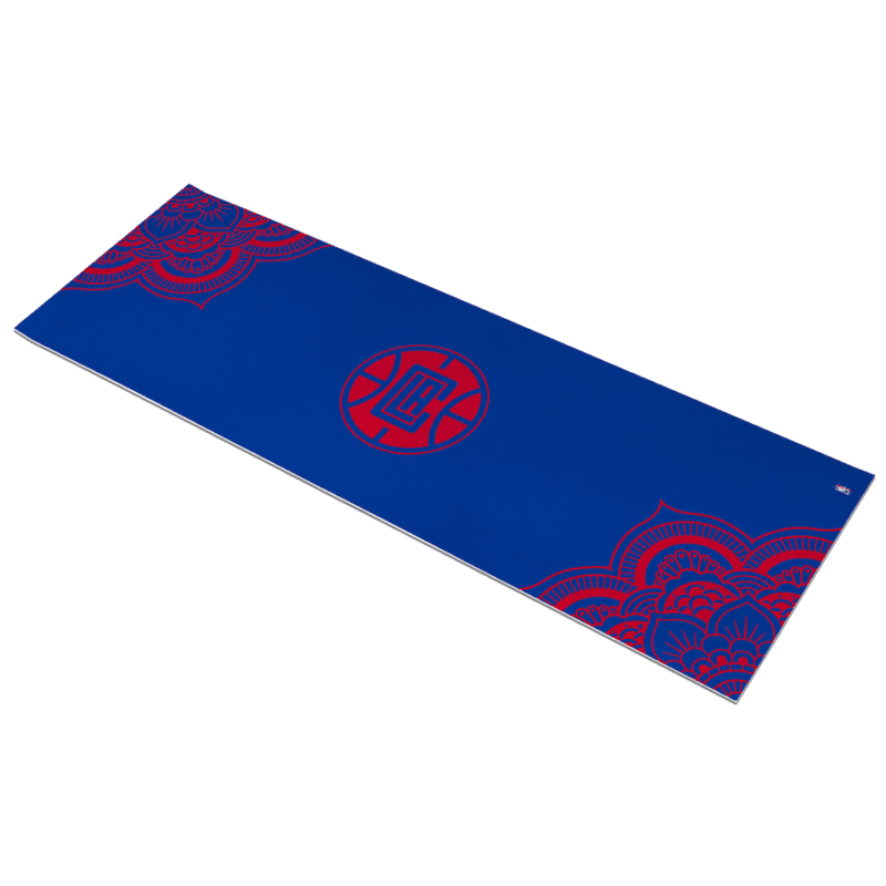 LA Clippers Color Design Yoga Mat