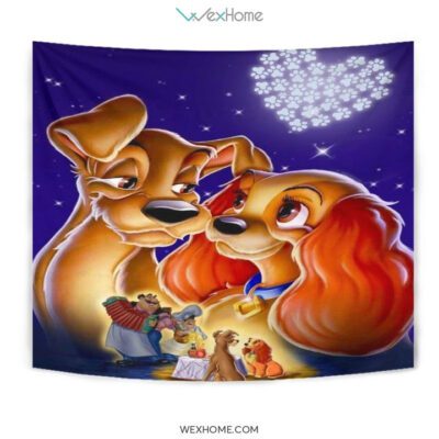 Lady and the tramp Tapestry