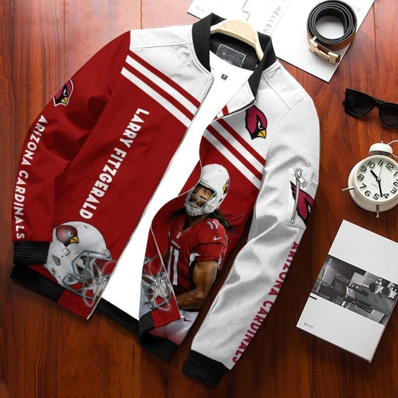 Larry Fitzgerald Jr. Arizona Cardinals Bomber Jacket 078 Sport Hot Trending Hot Choice Design Beautiful BJ02152